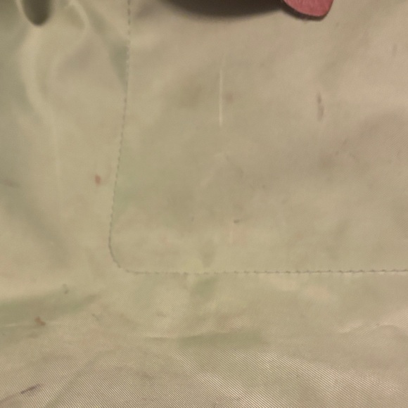 Longchamp Le Pliage Pistachio Green Nylon Backpack with Brown Leather Flap-used main image 4